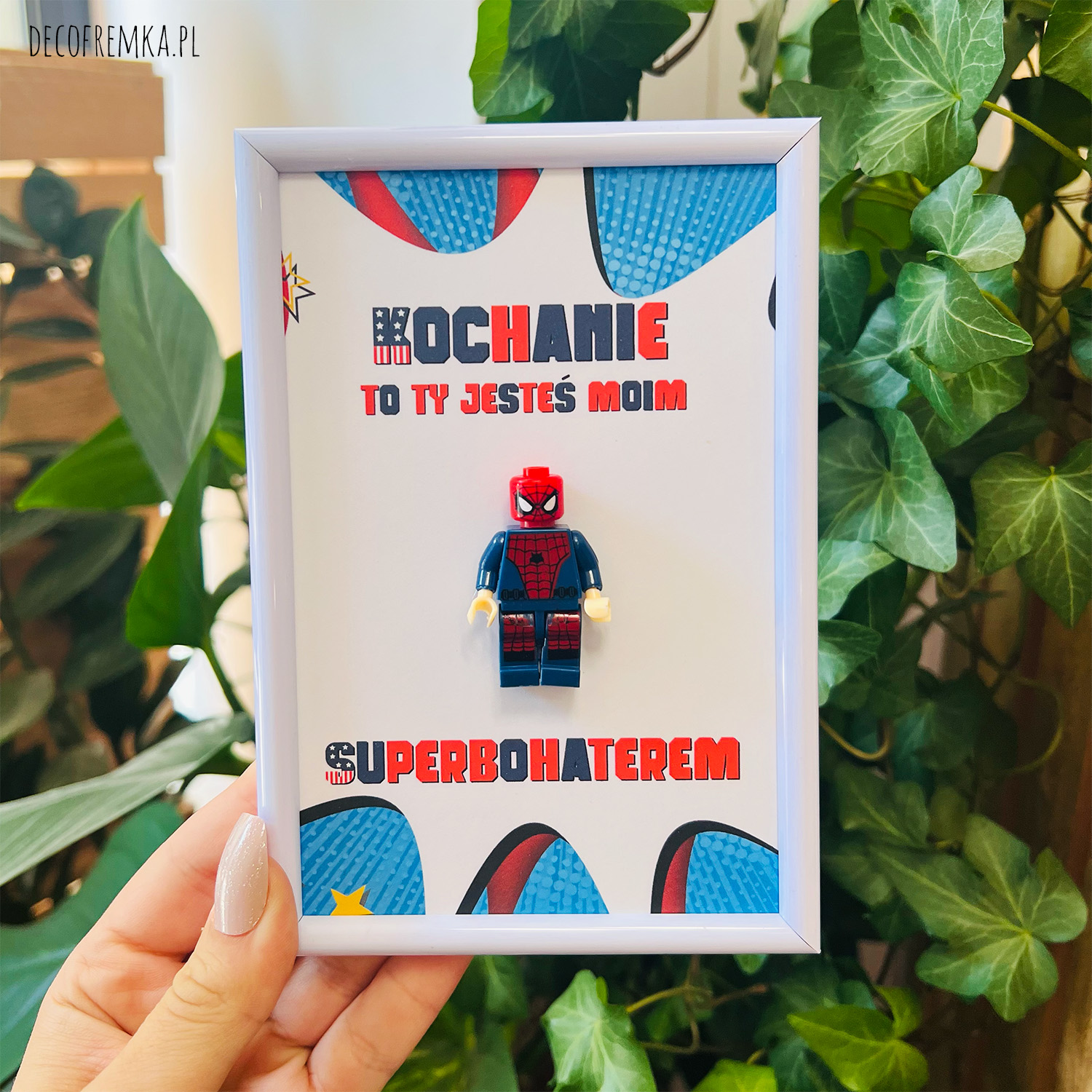 ramka superbohater spiderman