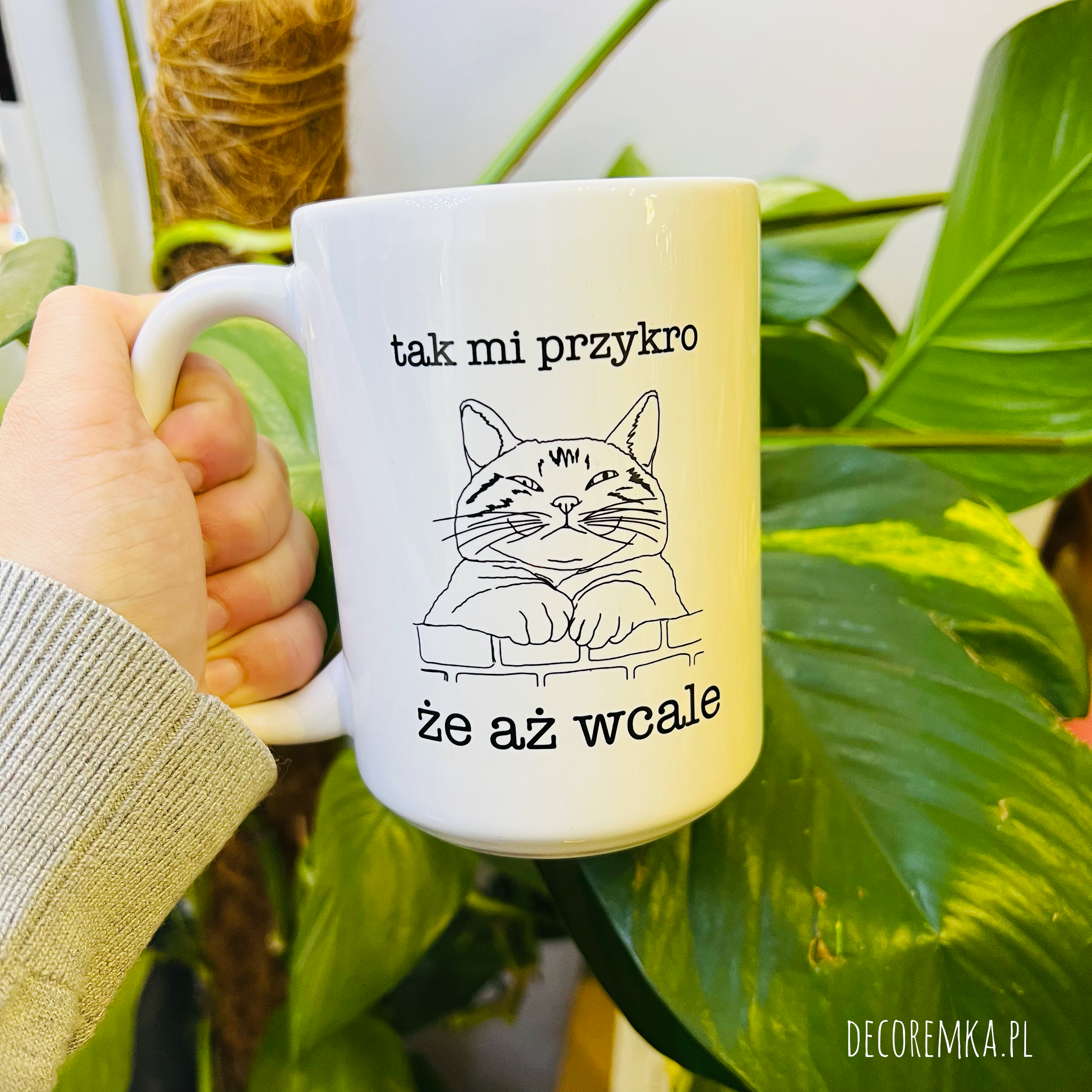Kubek - tak mi przykro, że aż wcale