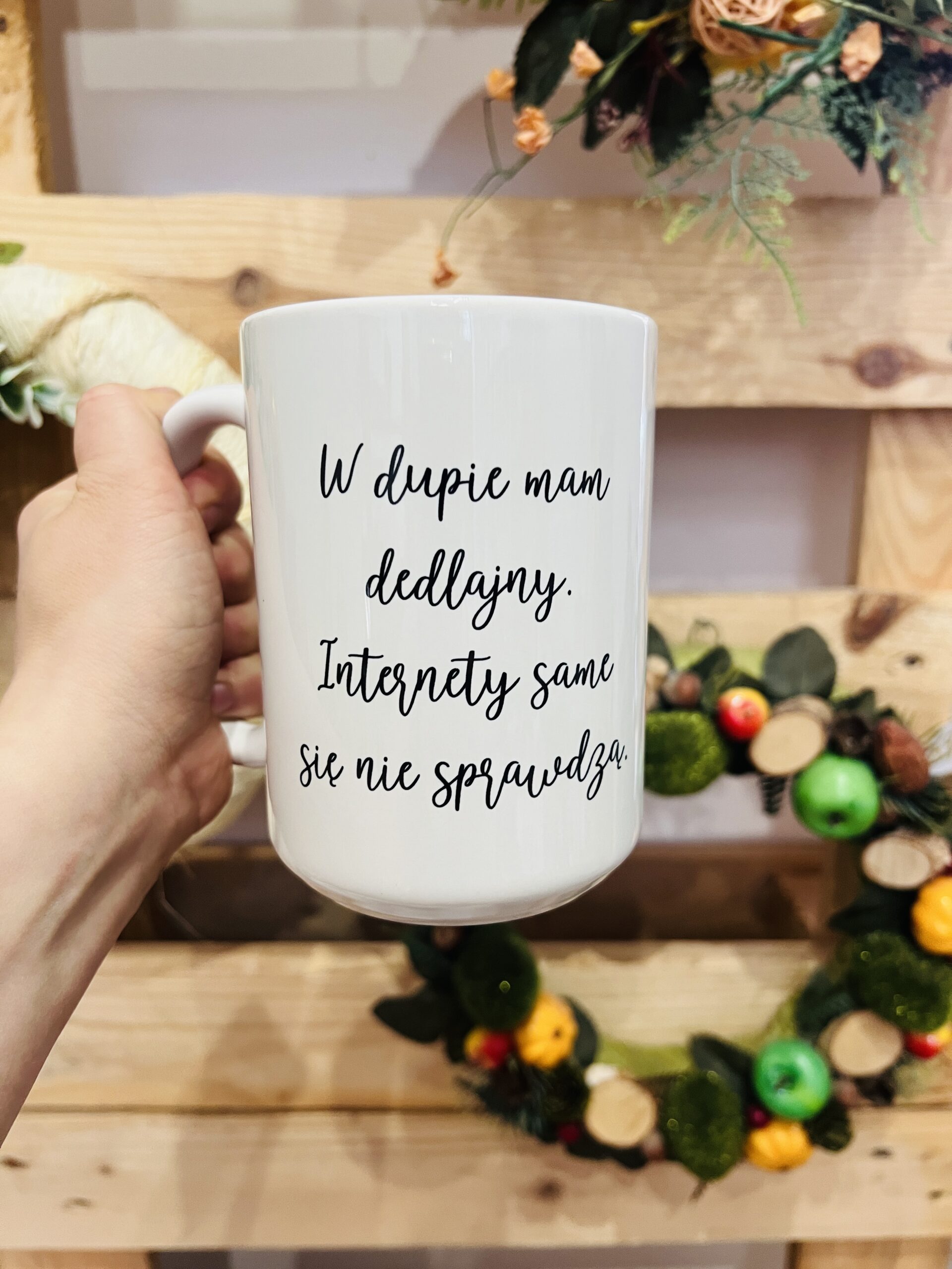 Kubek - w dupie mam dedlajny