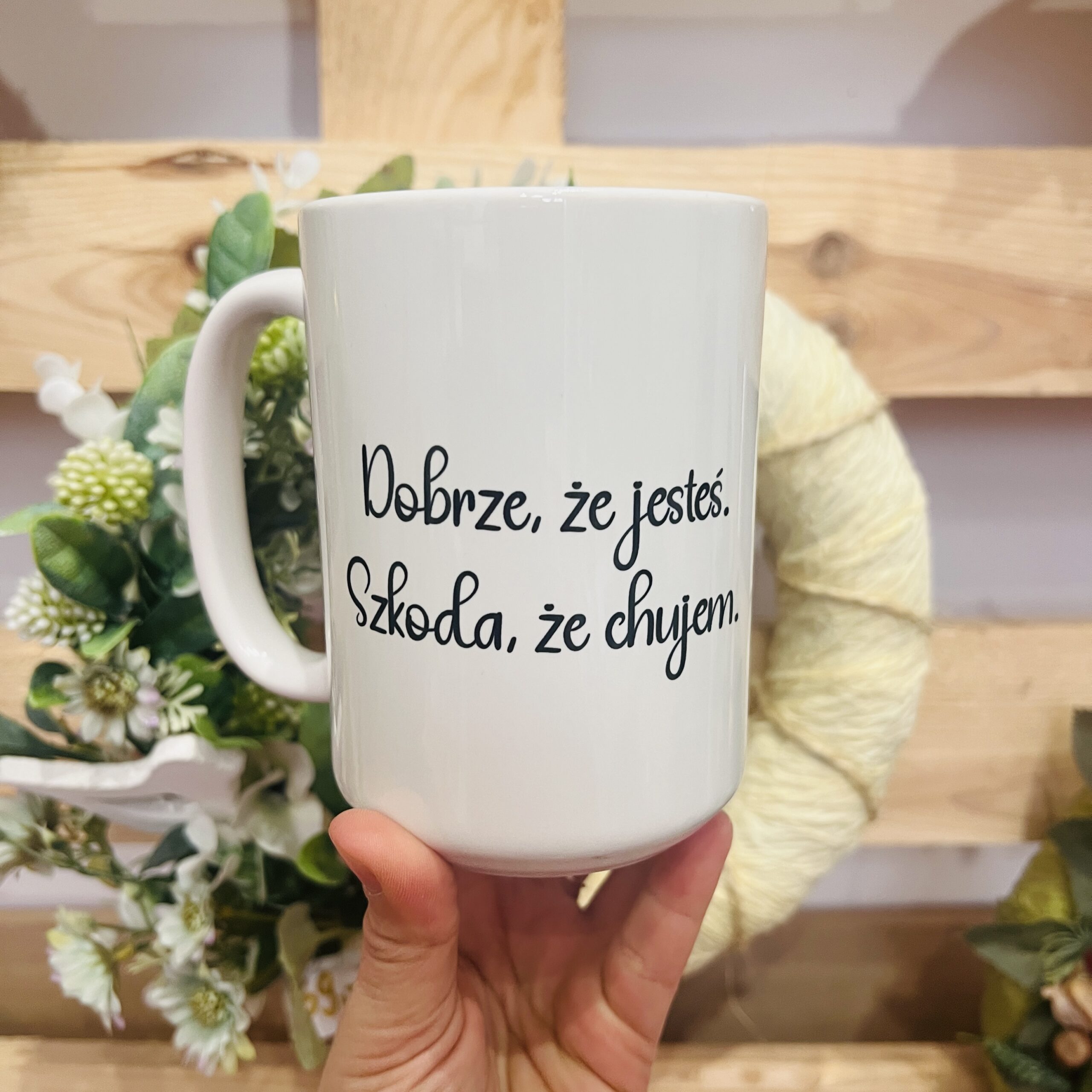 Kubek - dobrze, że jesteś. Szkoda, że chujem
