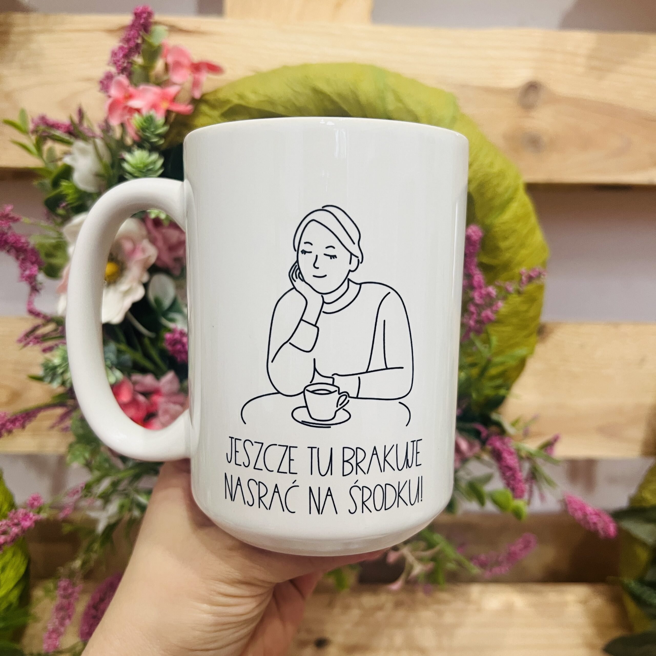 Kubek - jeszcze tu brakuje nasrać na środku