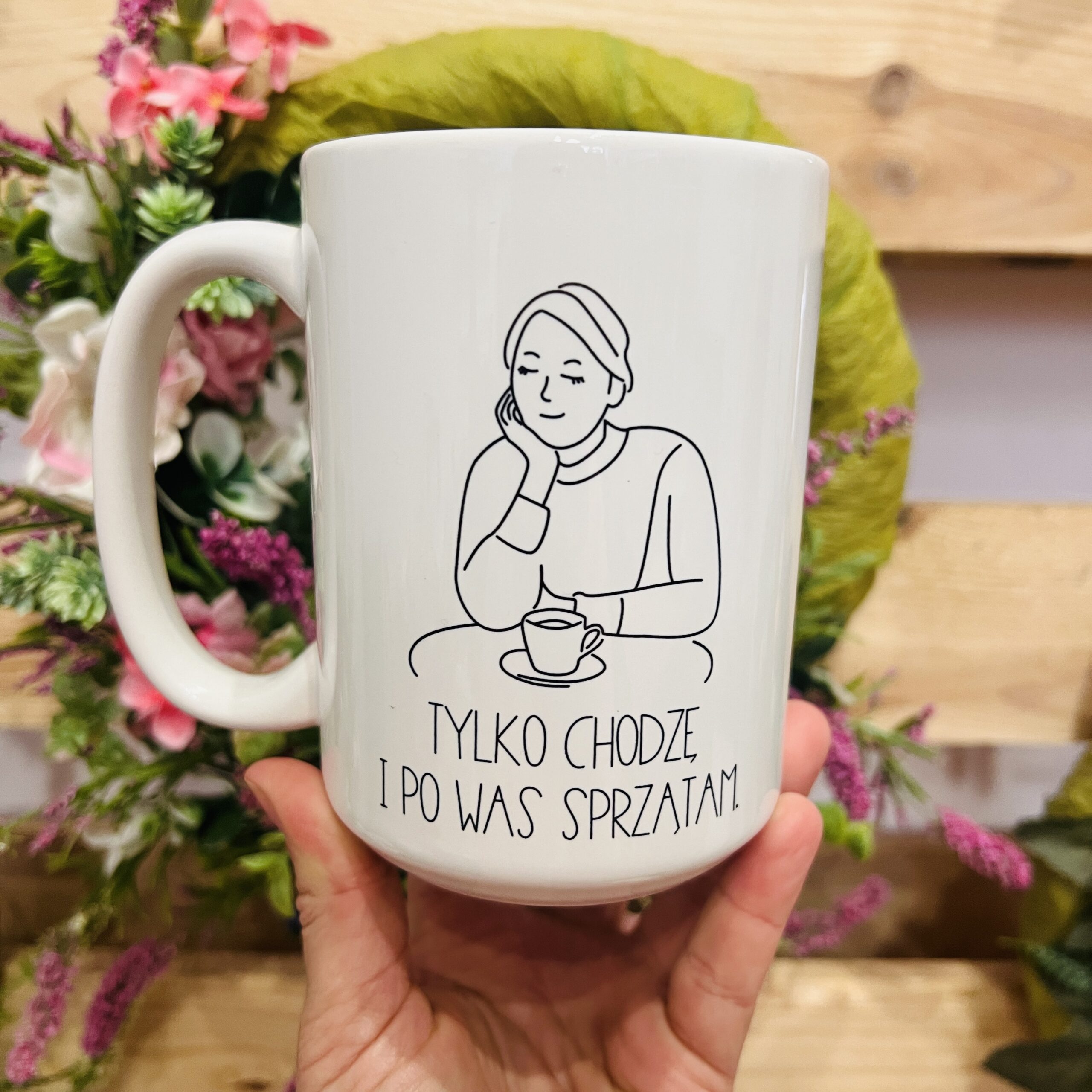Kubek - tylko chodzę i po Was sprzątam