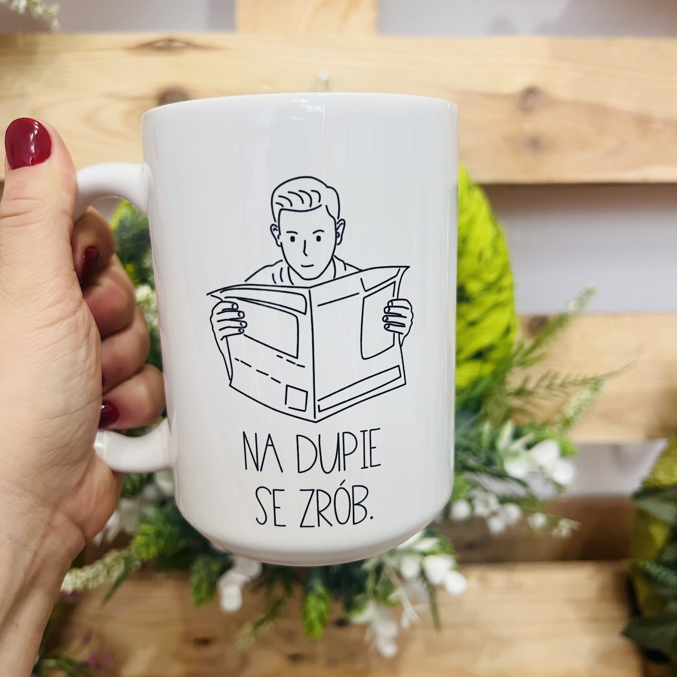 Kubek - na dupie se zrób
