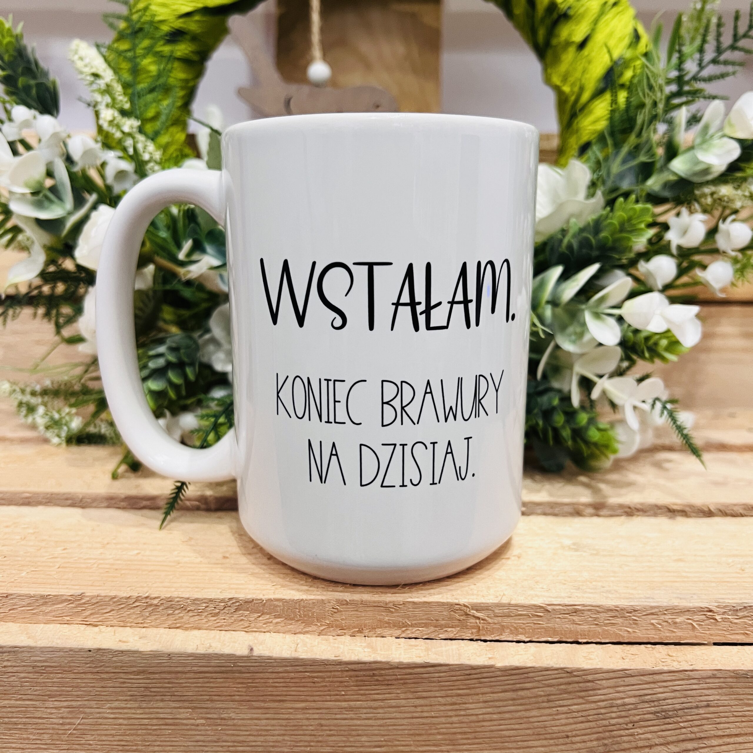 Kubek - wstałam. Koniec brawury na dzisiaj
