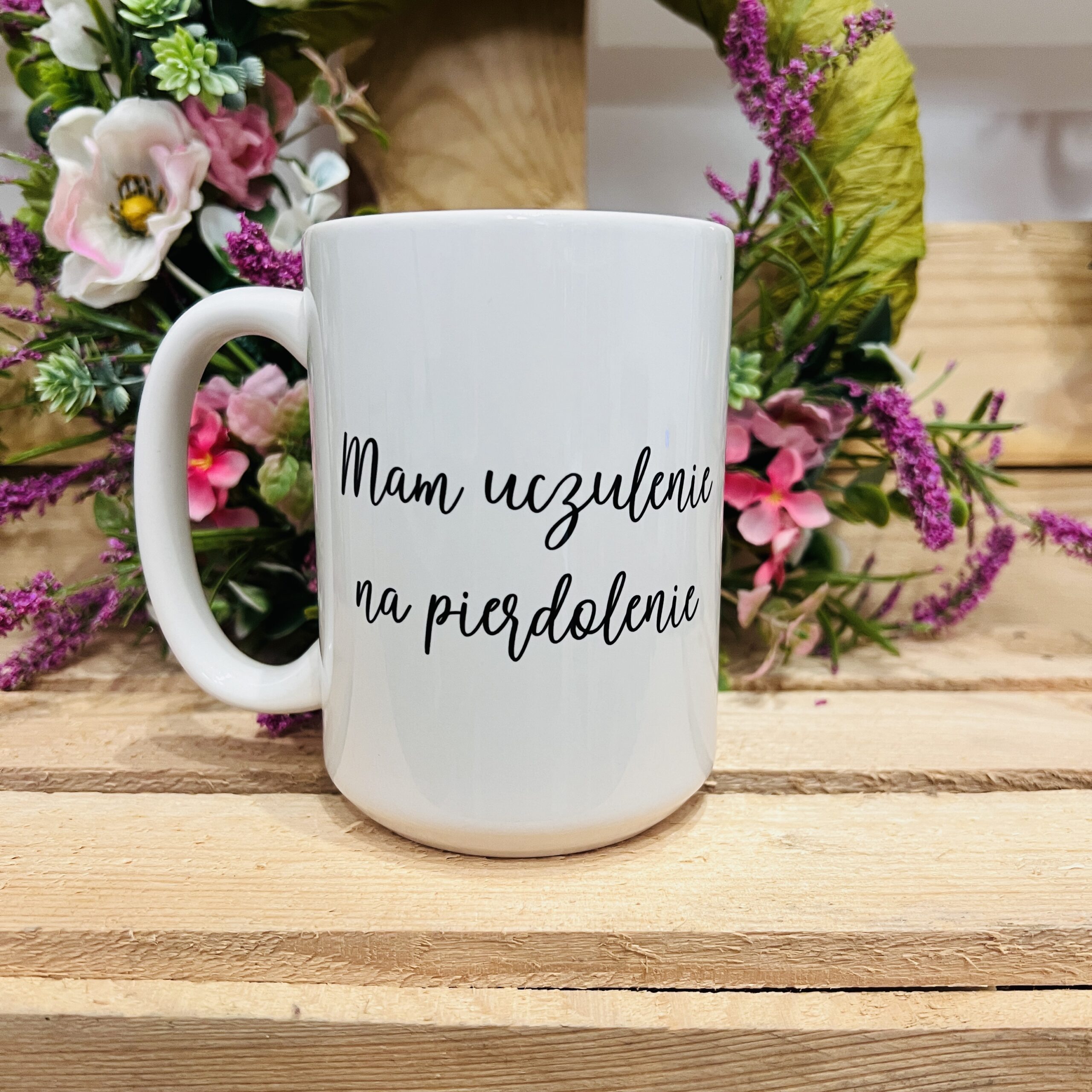 Kubek - mam uczulenie na pierdolenie