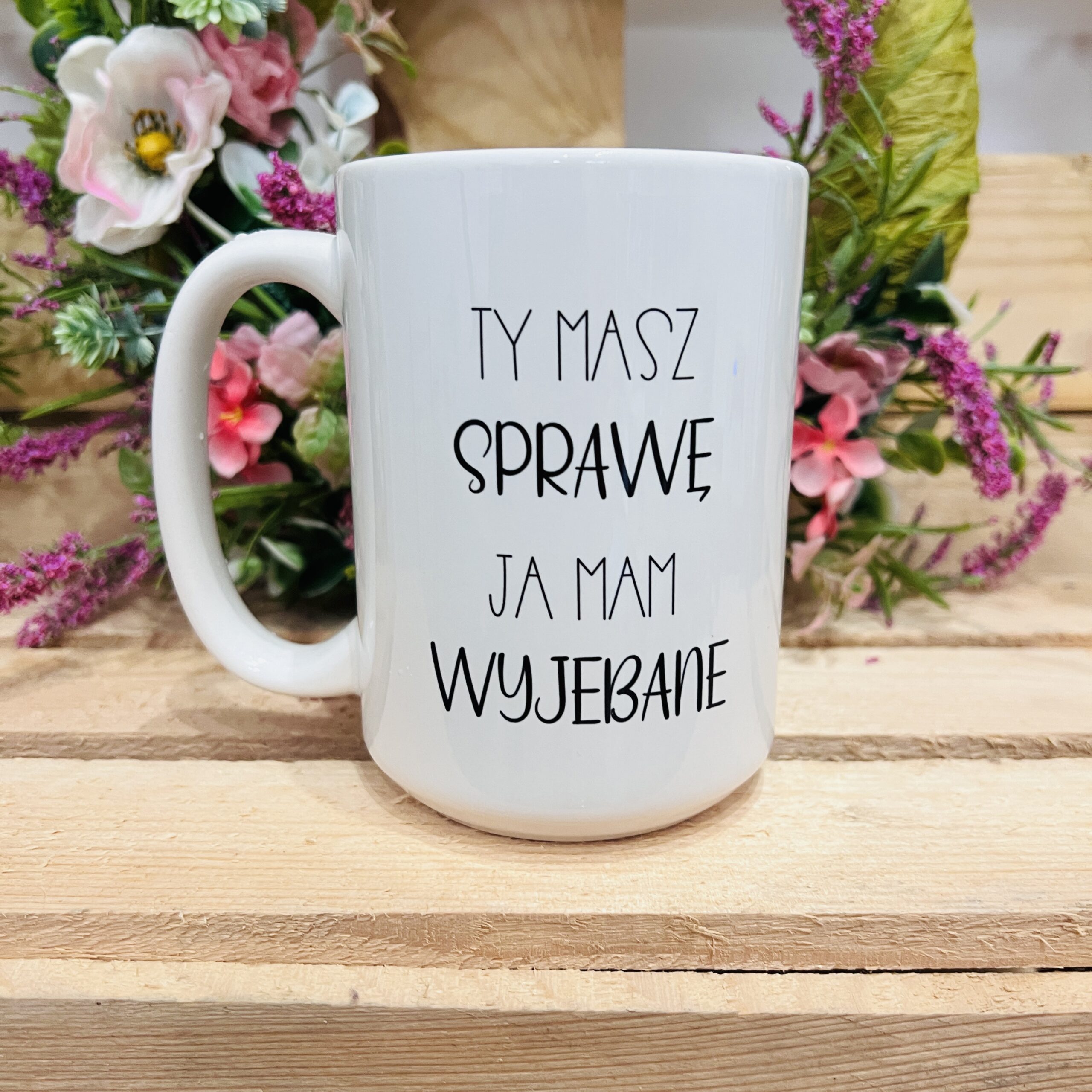 Kubek - ty masz sprawę, ja mam wyjebane