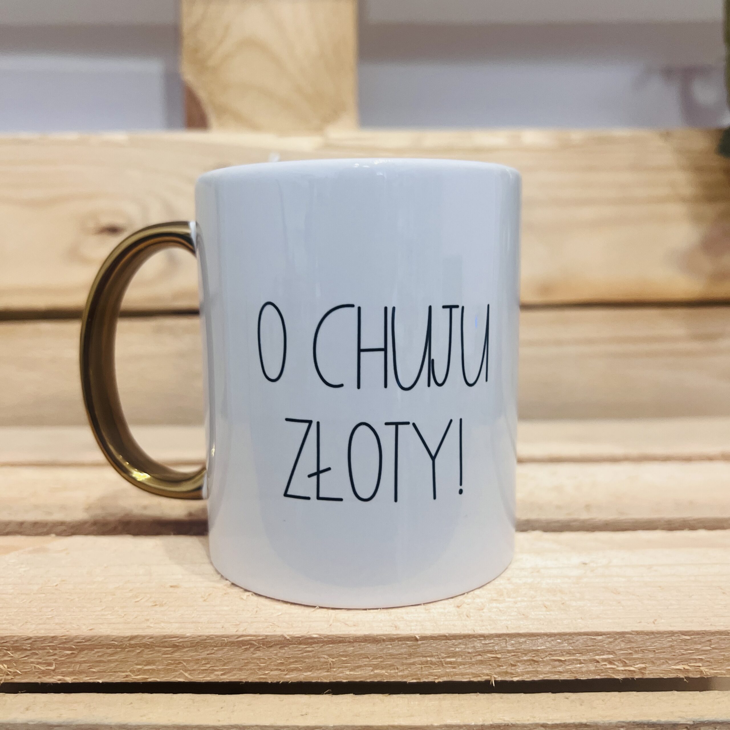 Kubek - o chuju złoty!