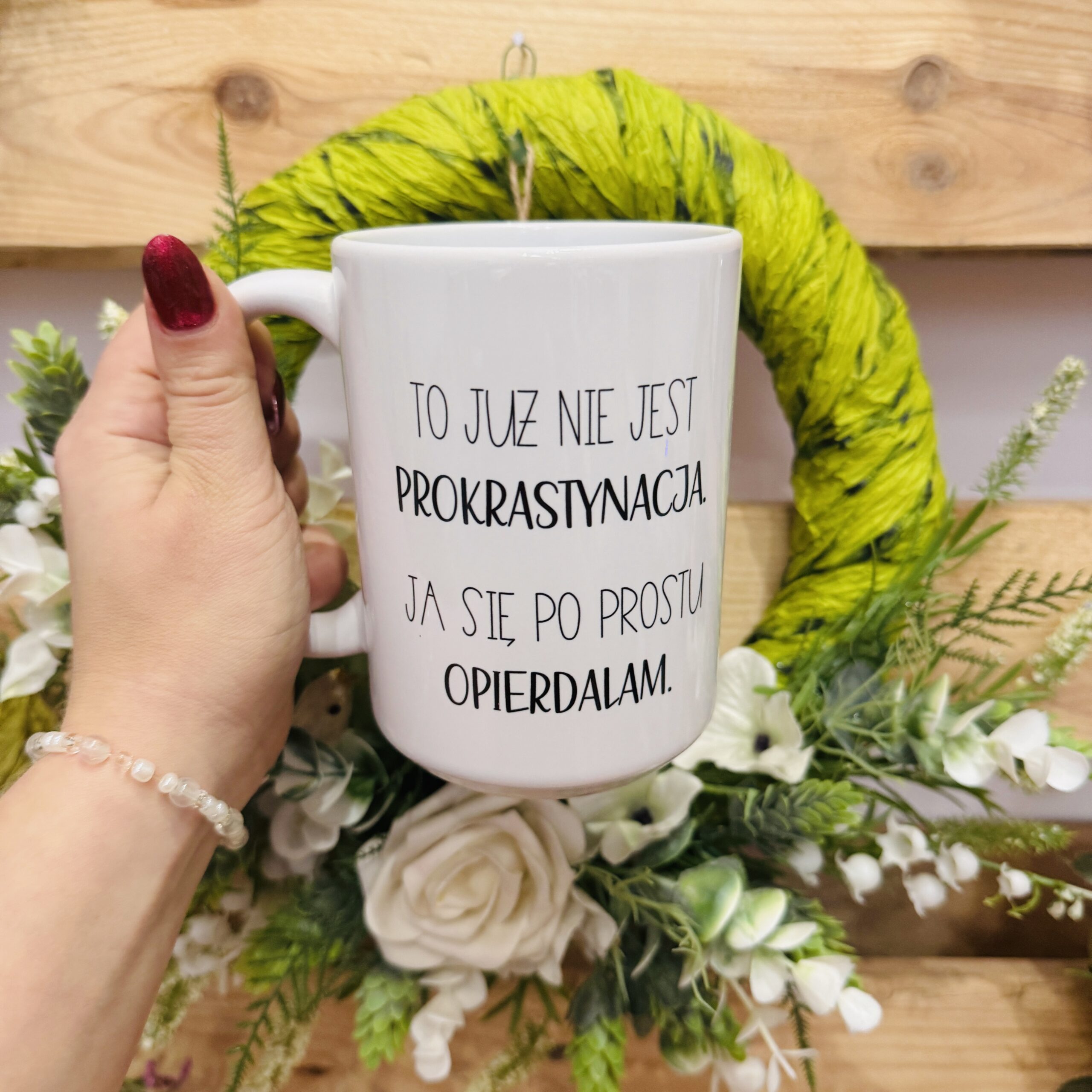 Kubek - to już nie jest prokrastynacja