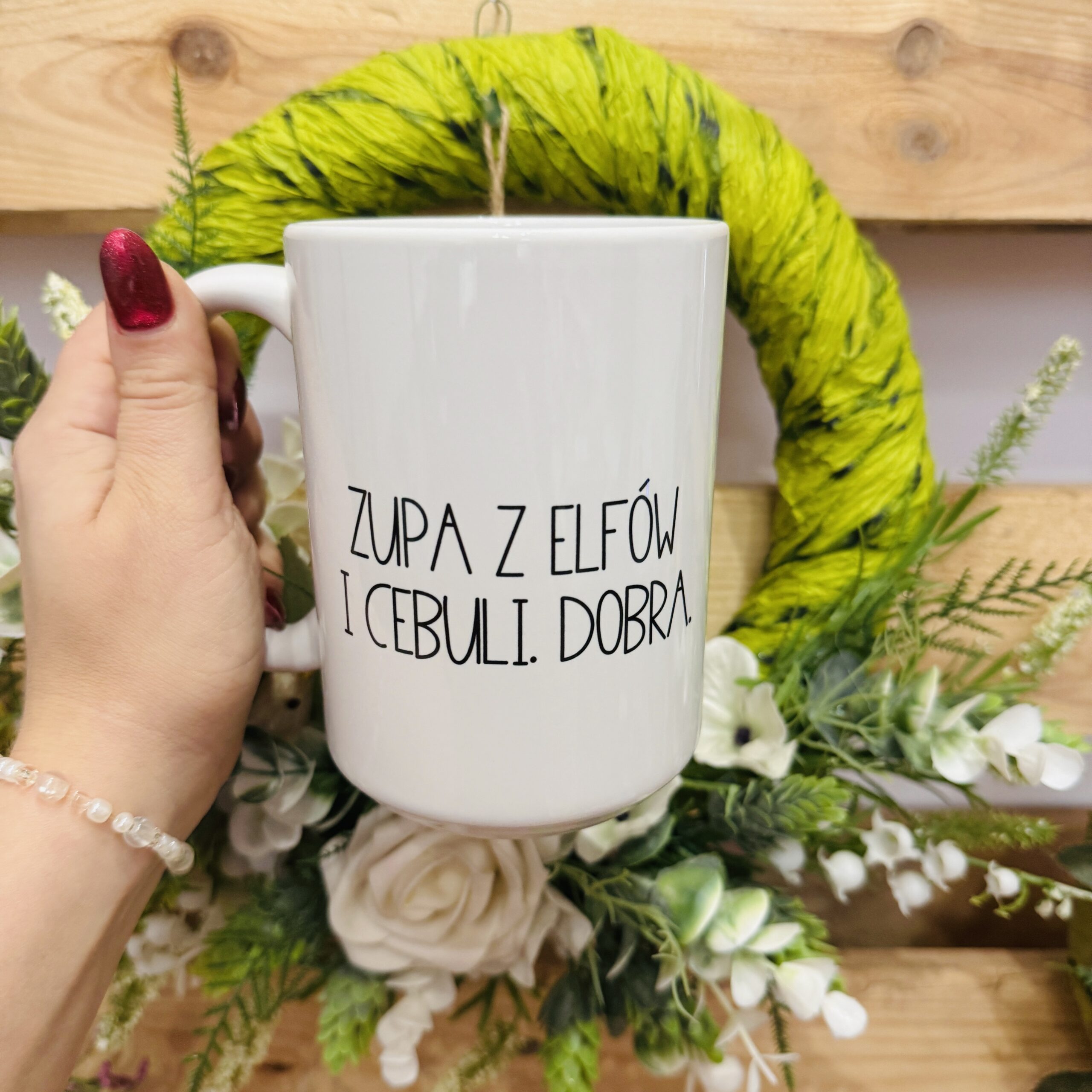 Kubek - zupa z elfów i cebuli