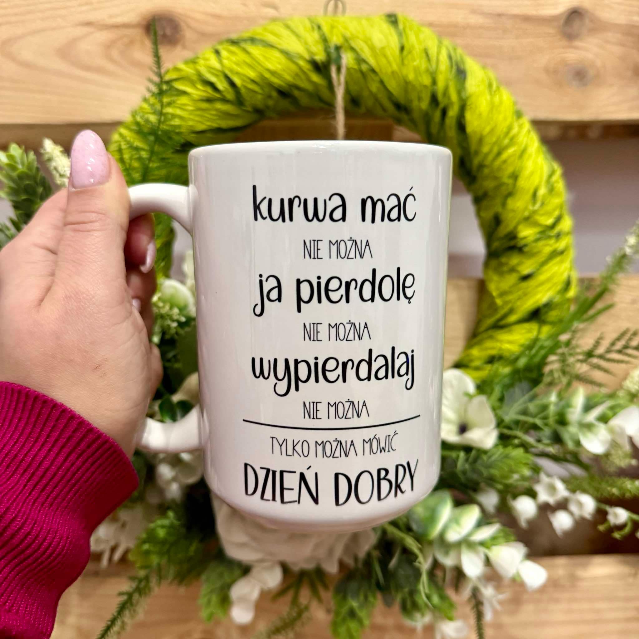 Kubek - kurwa mać nie można