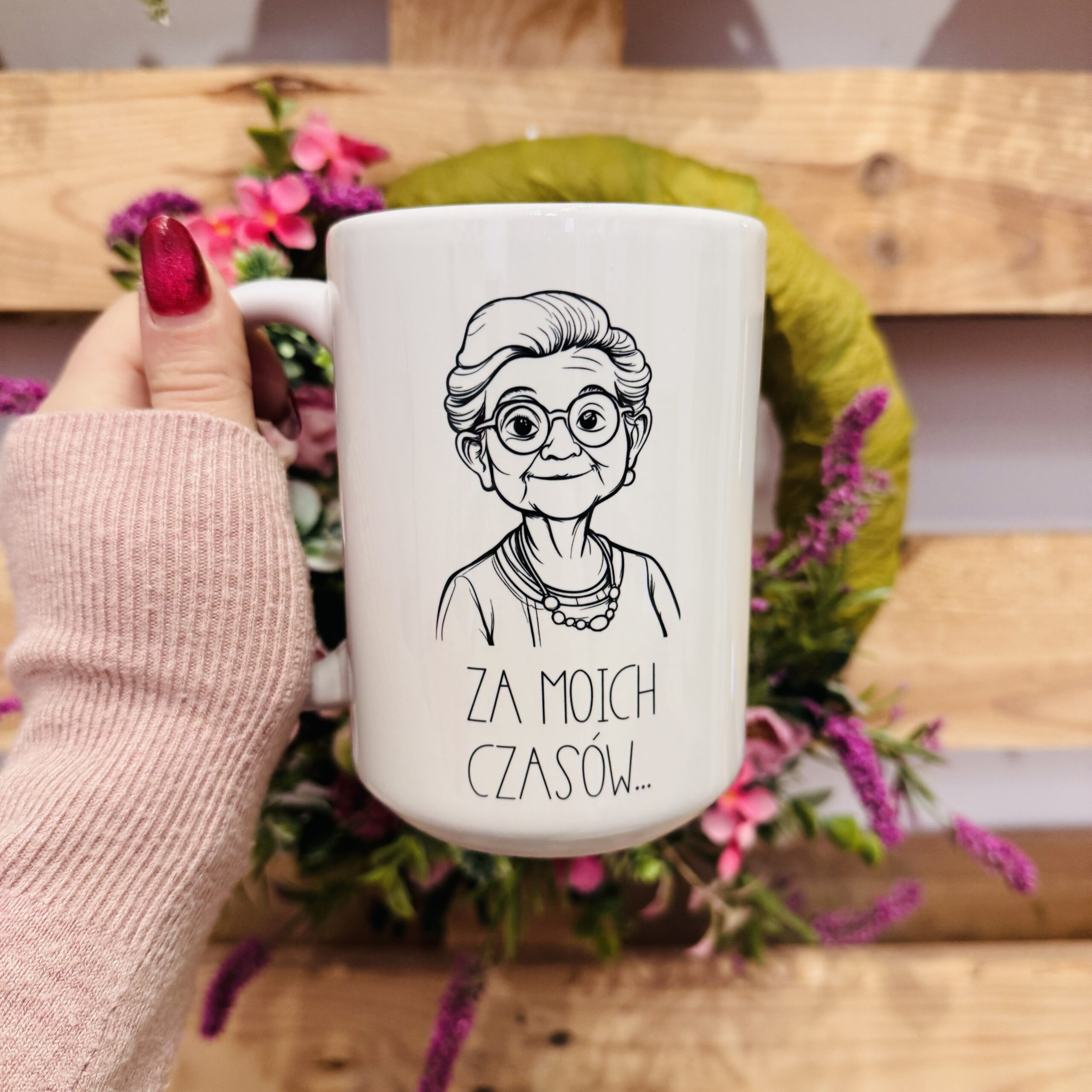 Kubek dla babci - za moich czasów...