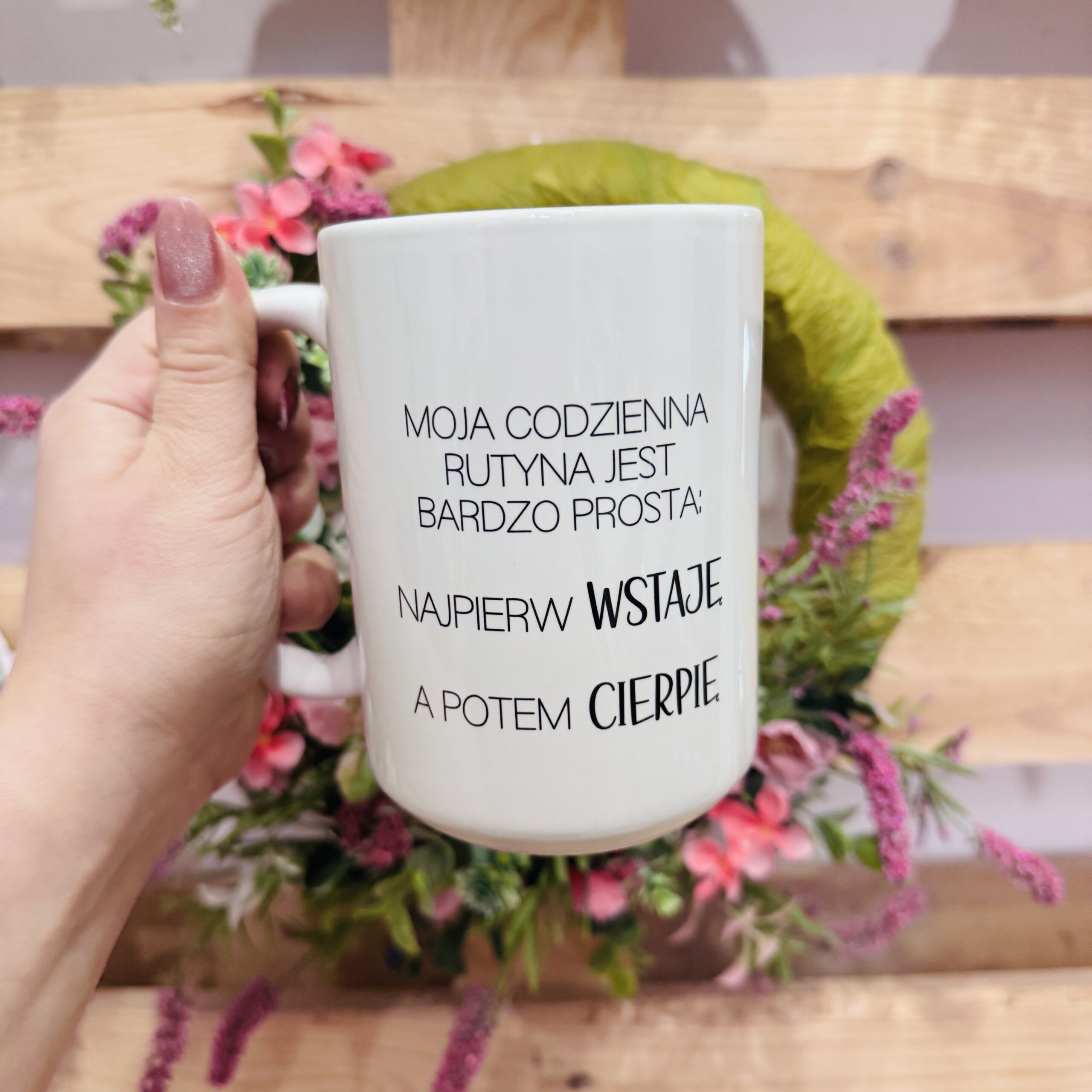 Kubek - moja codzienna rutyna