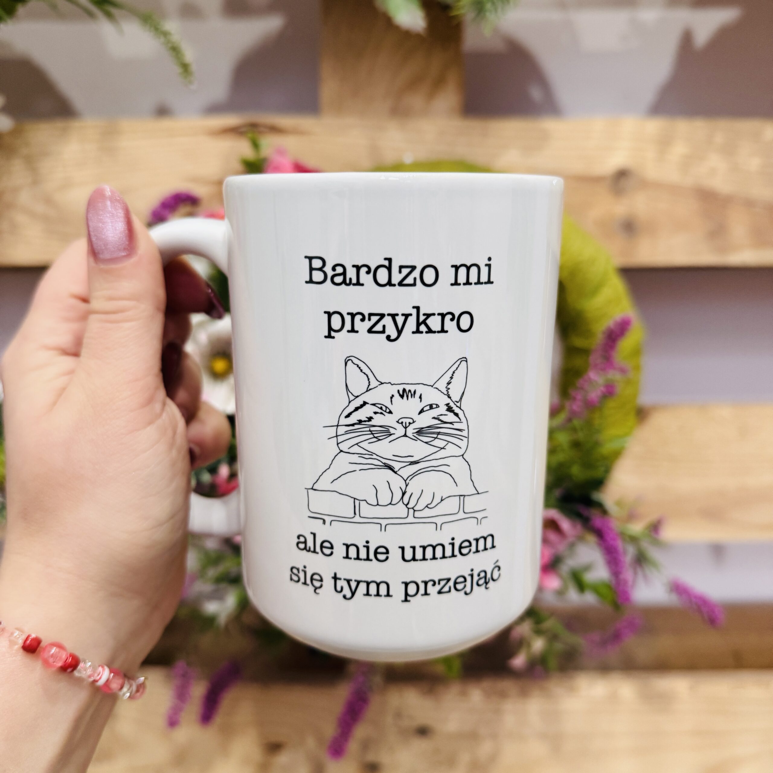 Kubek - bardzo mi przykro, ale nie umiem się tym przejąć