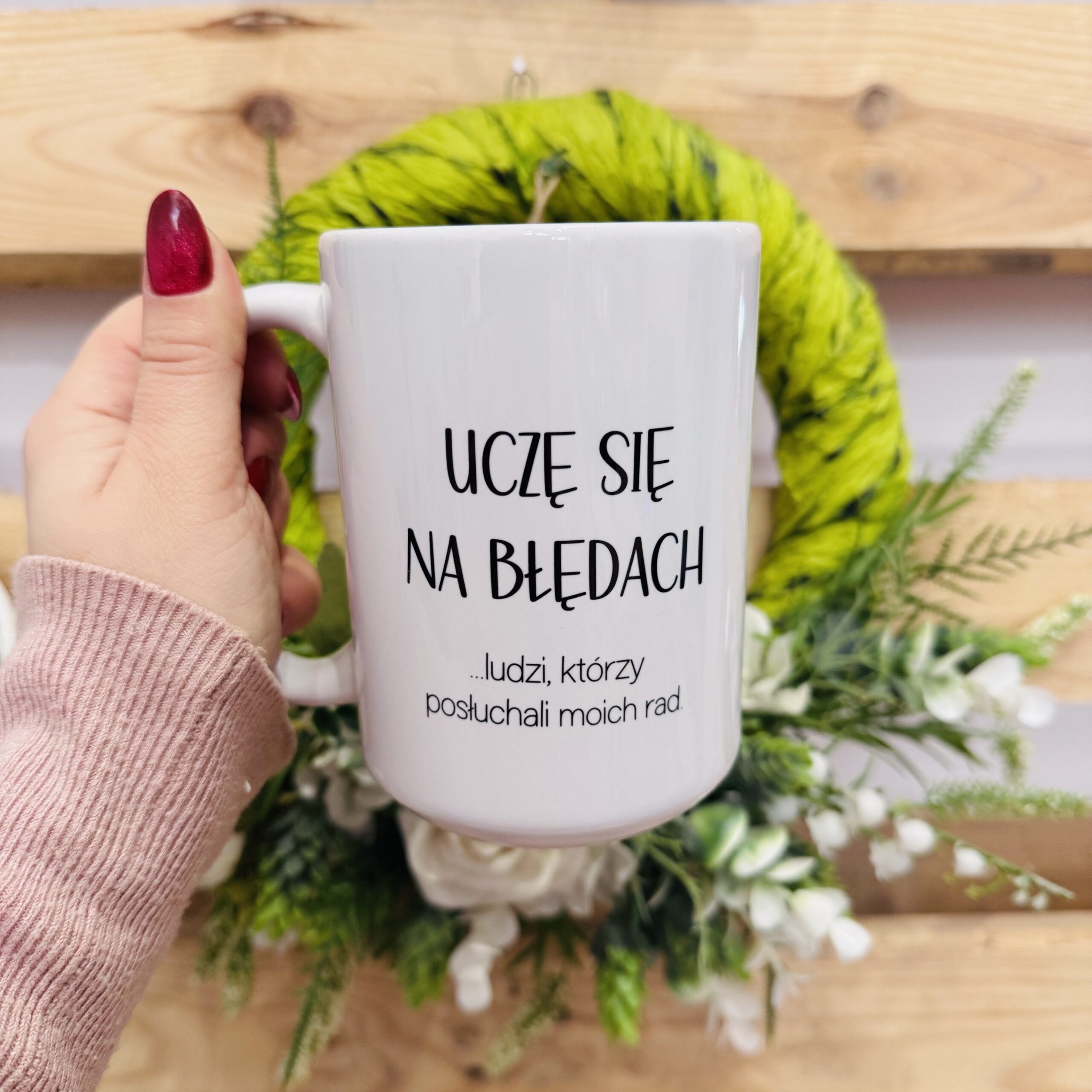 Kubek - uczę się na błędach...