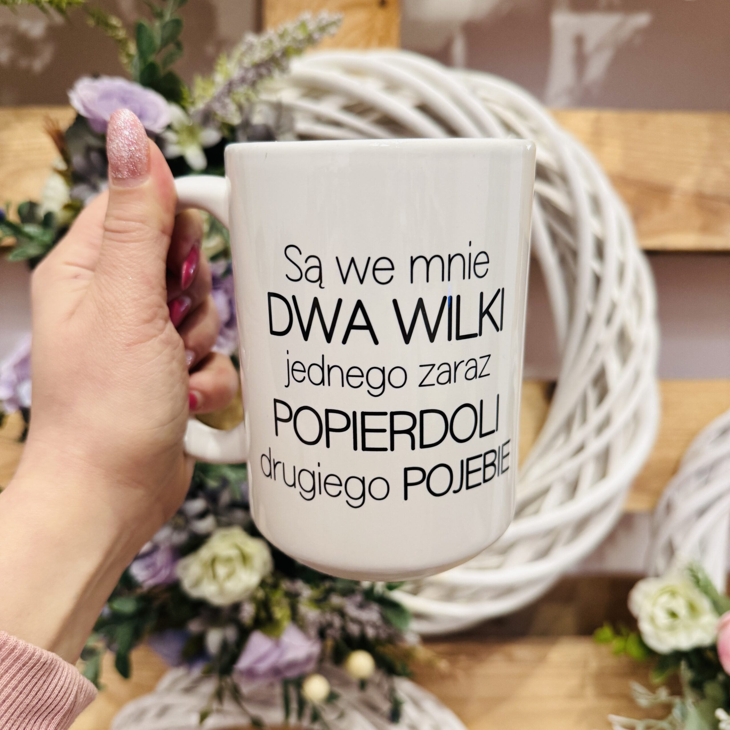 Kubek - są we mnie dwa wilki...