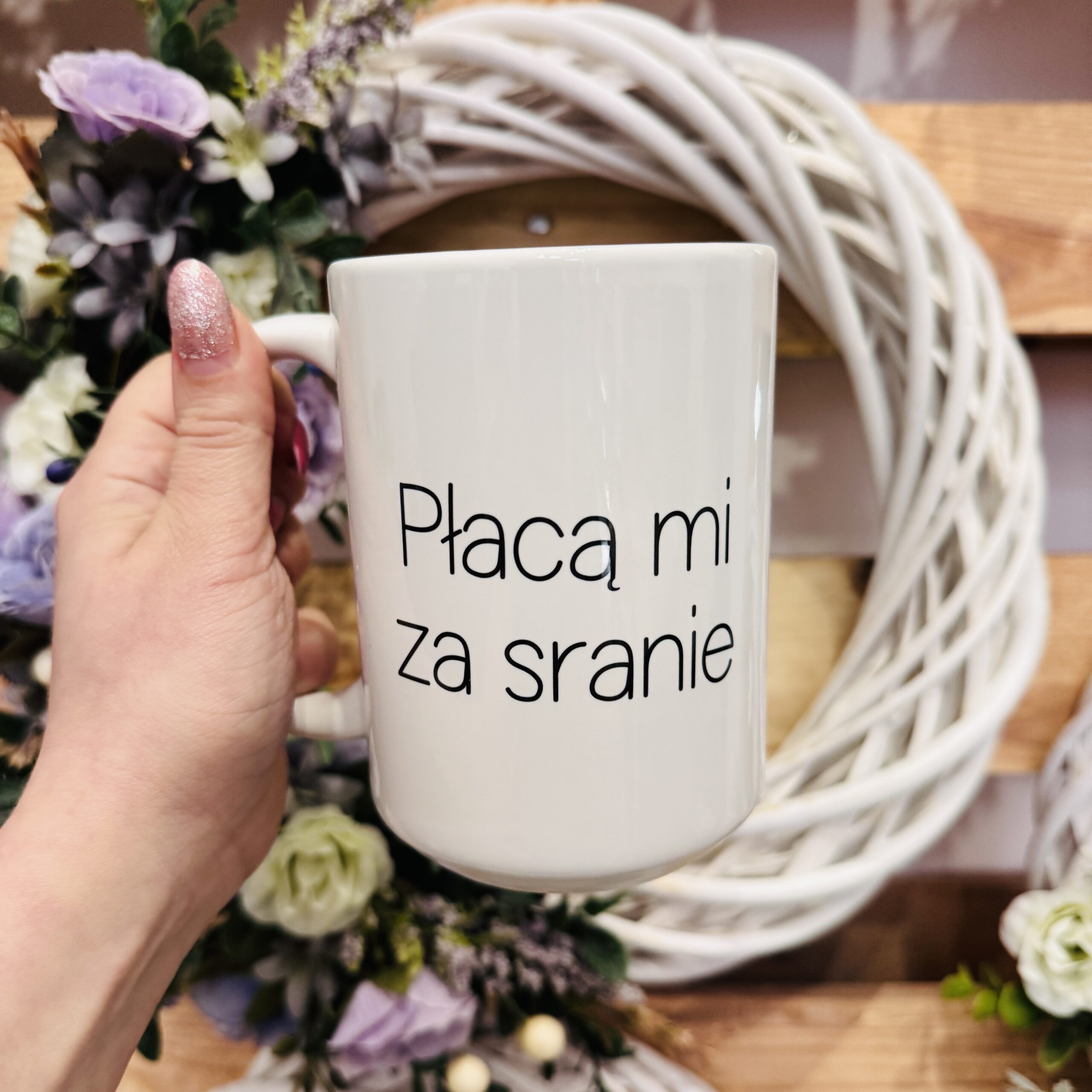 Kubek - płacą mi za sranie