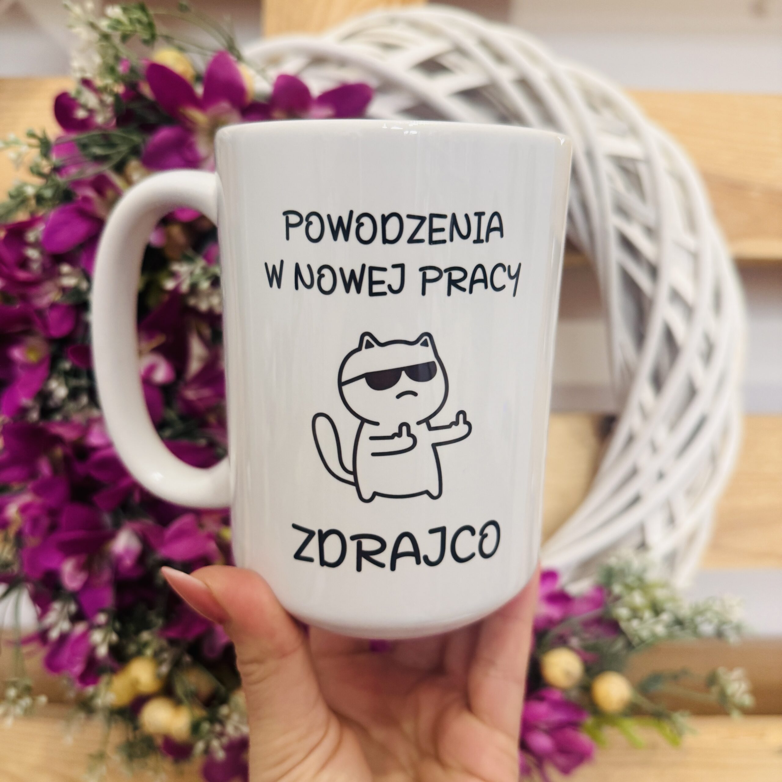 Kubek - powodzenia w nowej pracy zdrajco